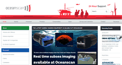 Desktop Screenshot of oceanscan.net